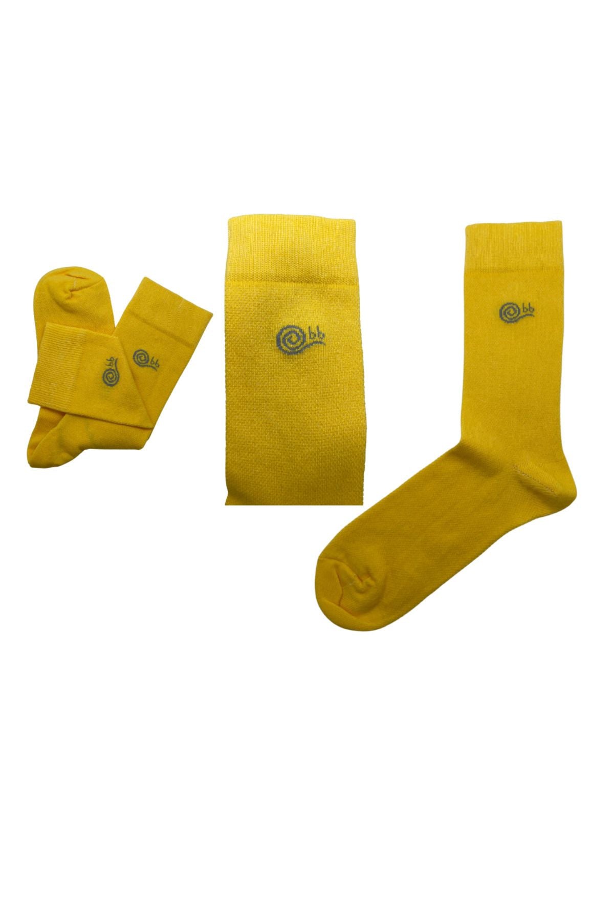 Flexible und bequeme Socken Gelb