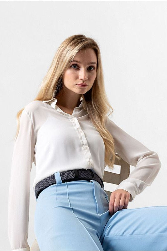 Elastic Knit Unisex Belt Anthracite