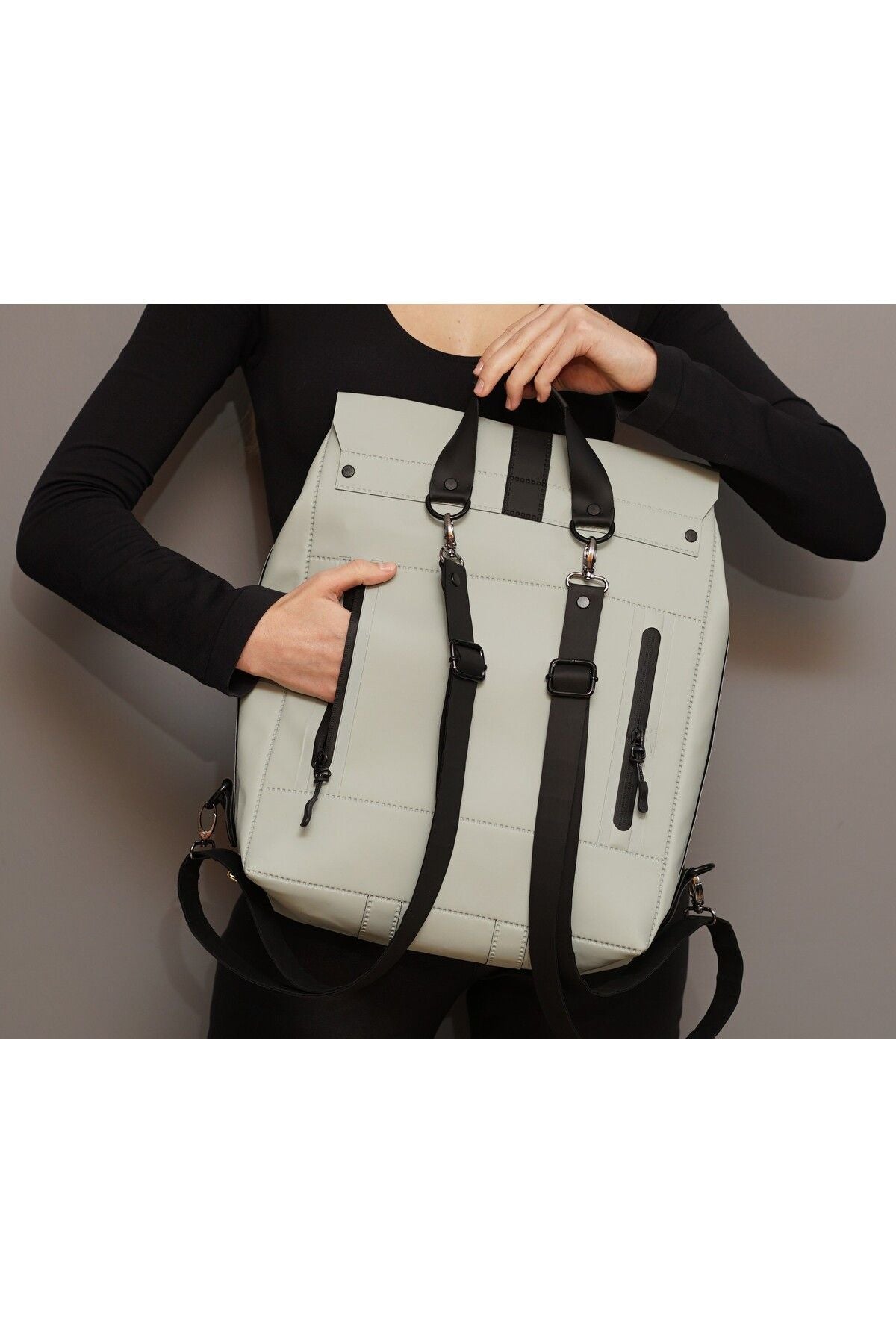 Nile Green Rucksack Hyäne