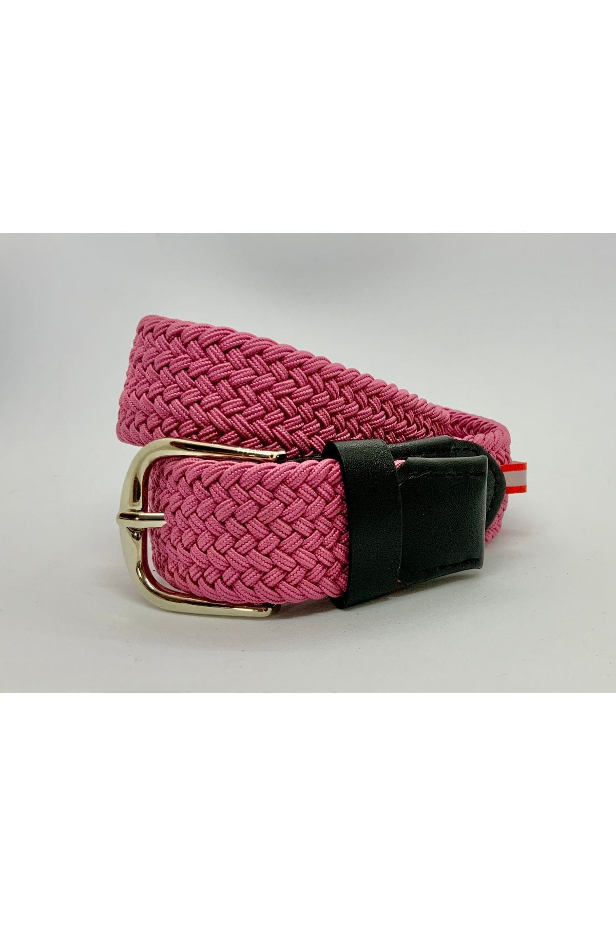 Elastischer Strickgürtel für Kinder Rosa