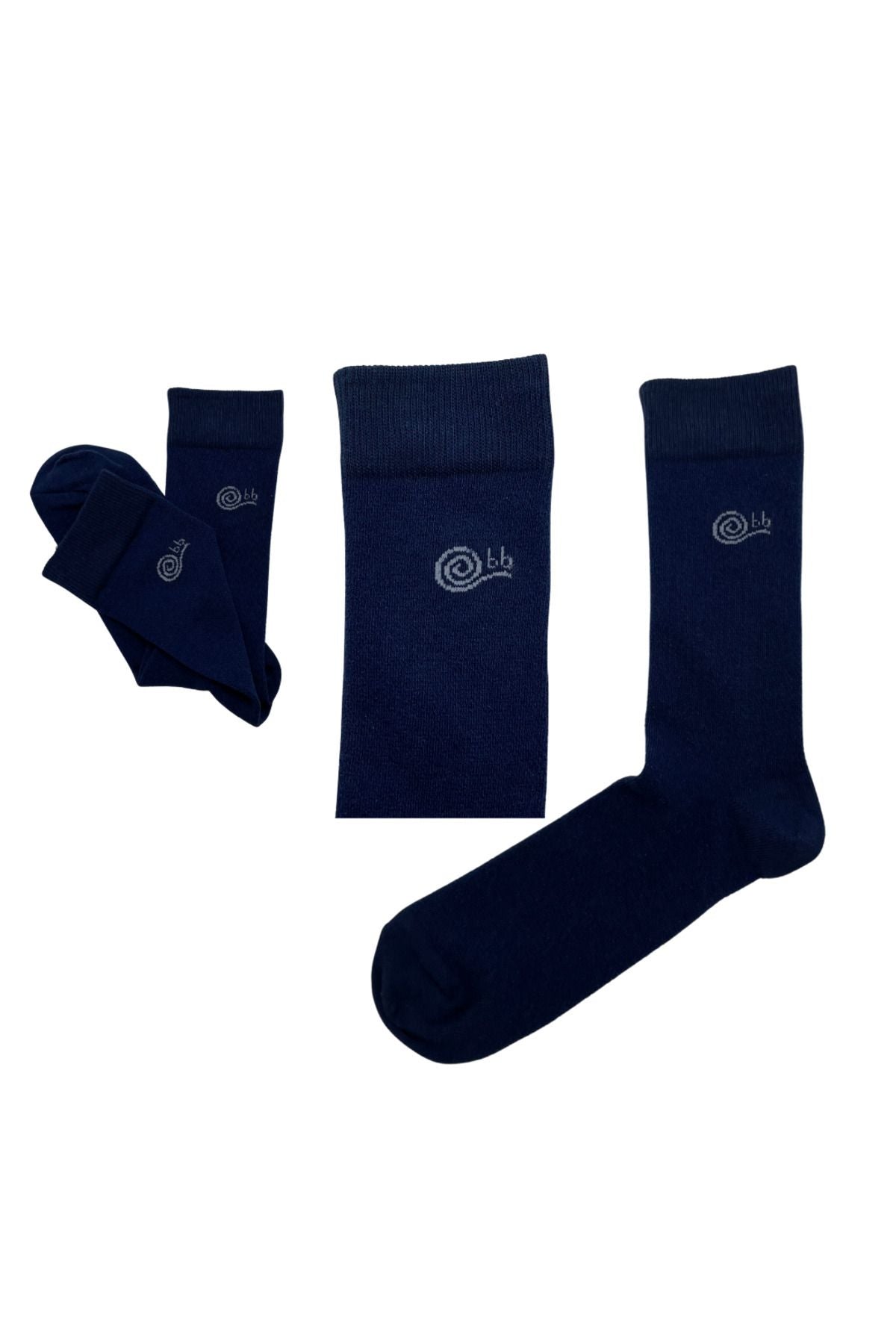 Flexible und bequeme Socken in Marineblau