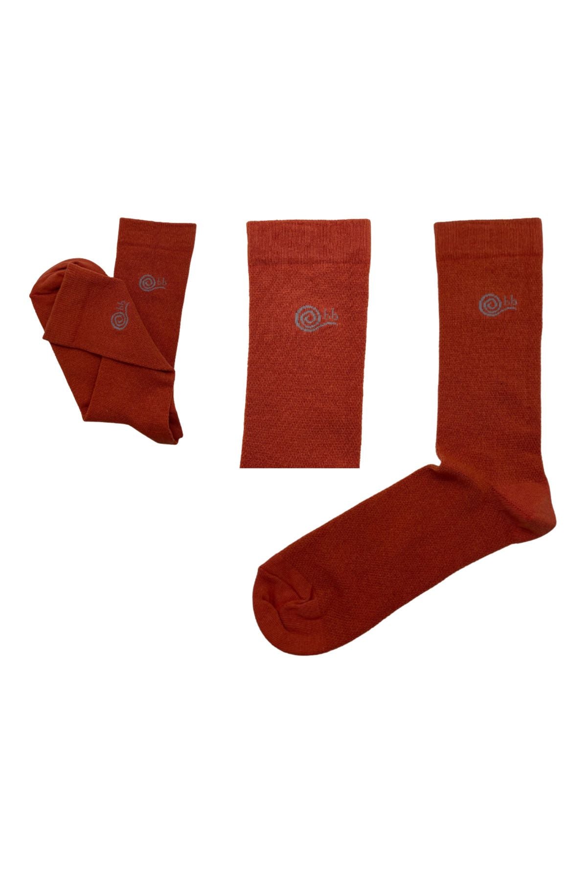 Flexible und bequeme Socken Orange