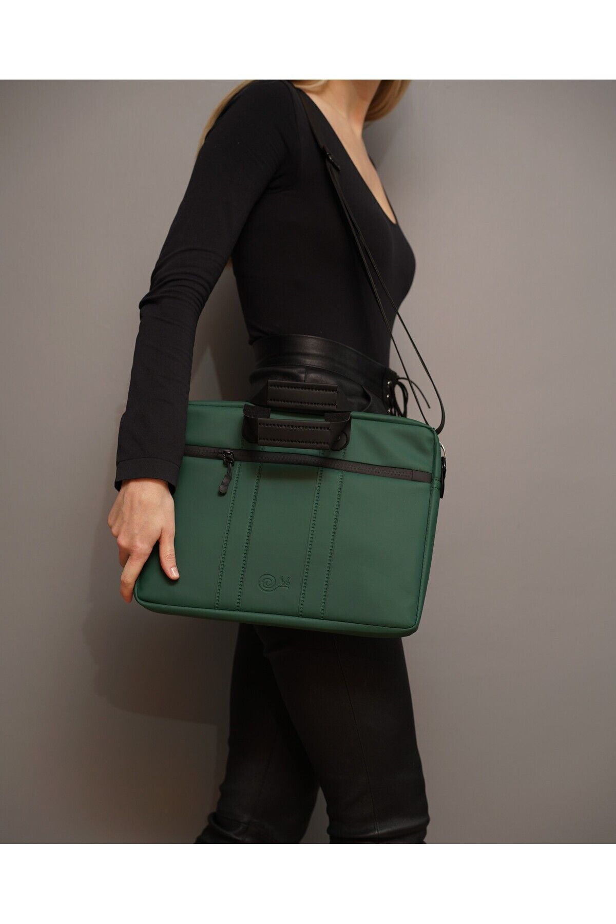 Laptop Bag Armadillo Dark Green