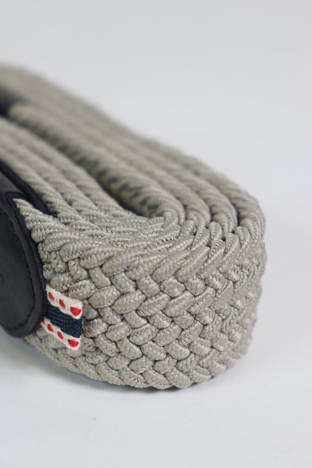 Elastischer Strickgürtel Unisex Stone