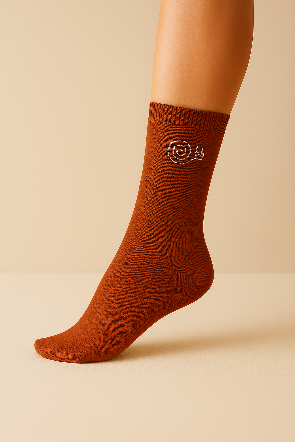 Flexible und bequeme Socken Orange