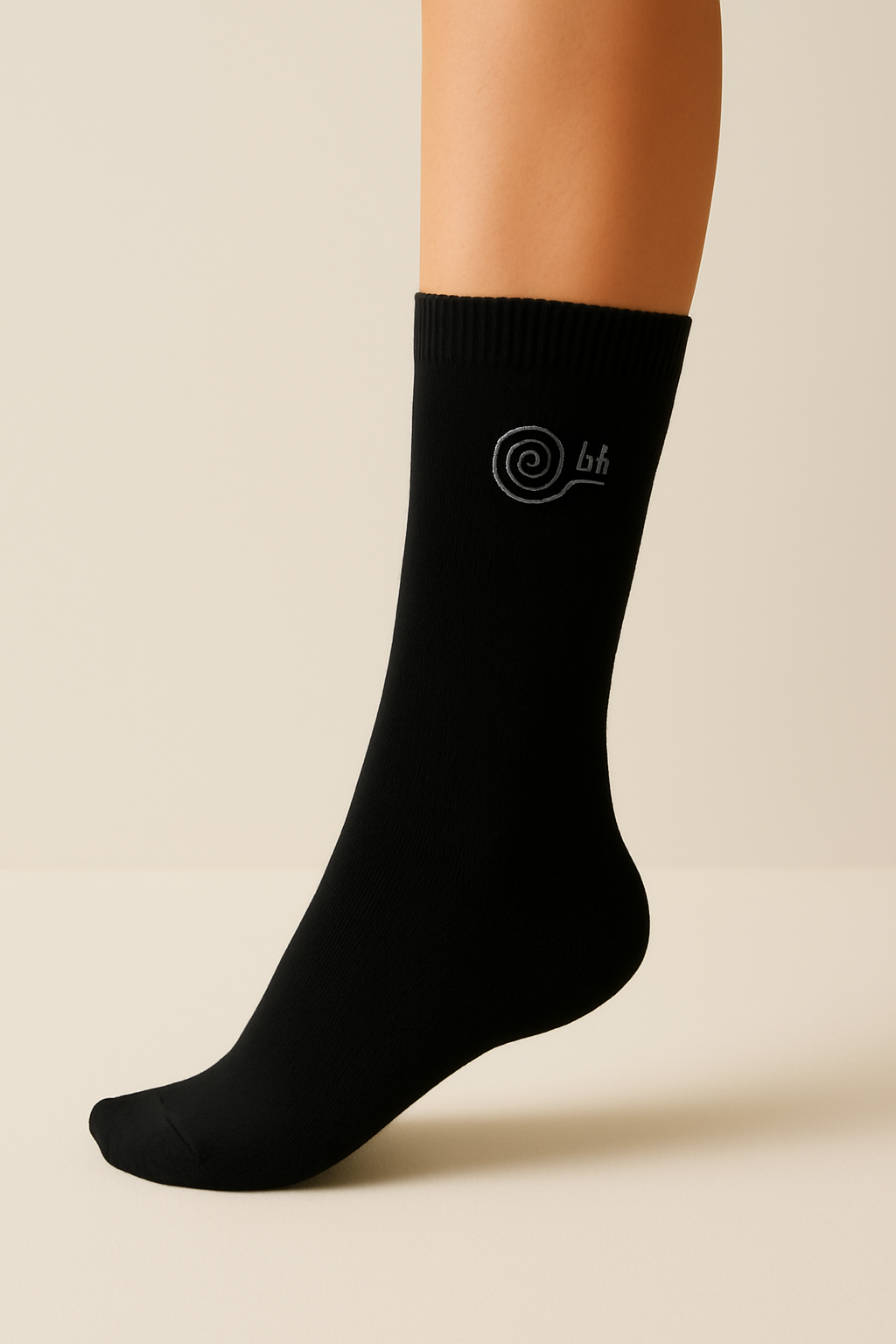 Flexible und bequeme Socken Schwarz