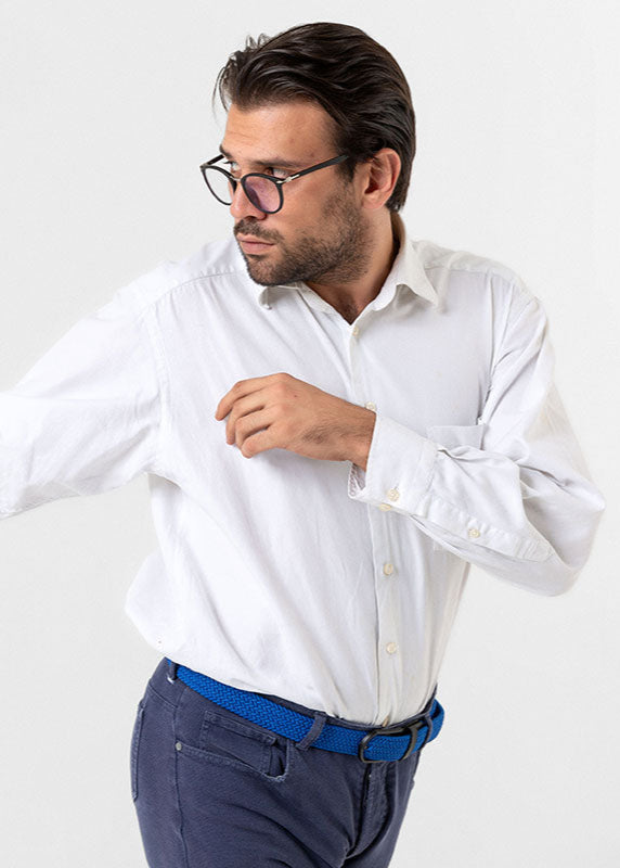 Elastischer Strick-Unisex-Gürtel Saks