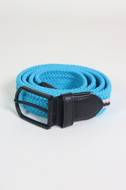 Elastischer Strickgürtel Unisex Türkis