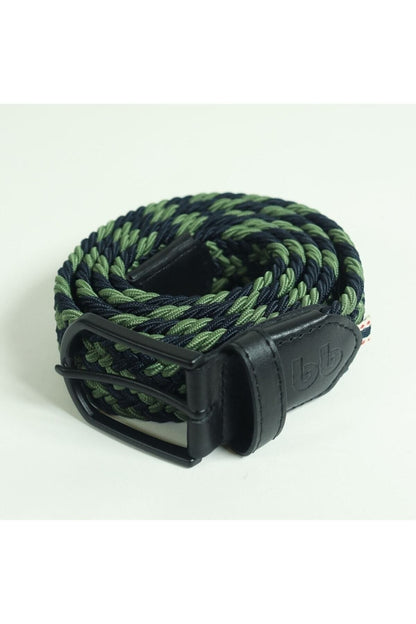 Elastischer Strickgürtel für Herren Khaki-Marine