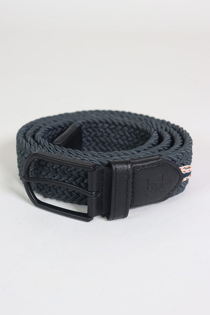 Elastic Knit Unisex Belt Anthracite