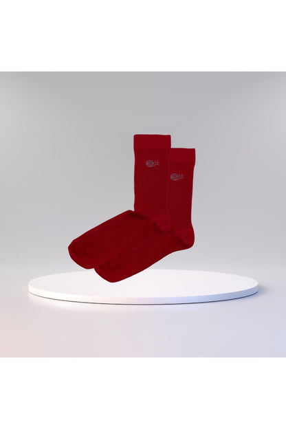 Flexible und bequeme Socken Rot