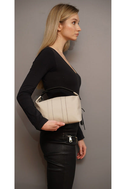 Cremefarbene Handtasche Koala