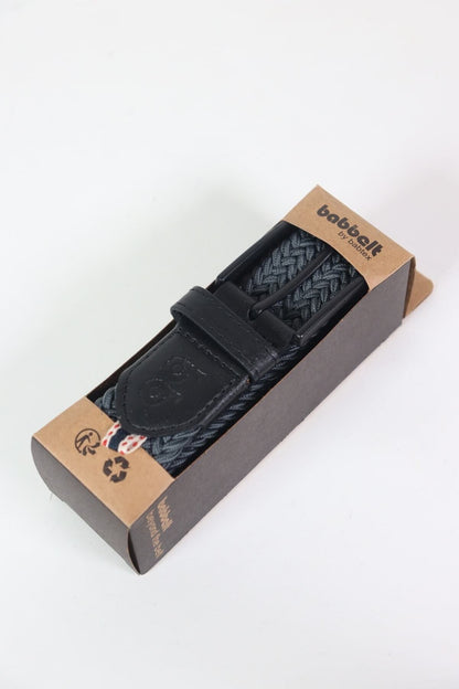 Elastic Knit Unisex Belt Anthracite