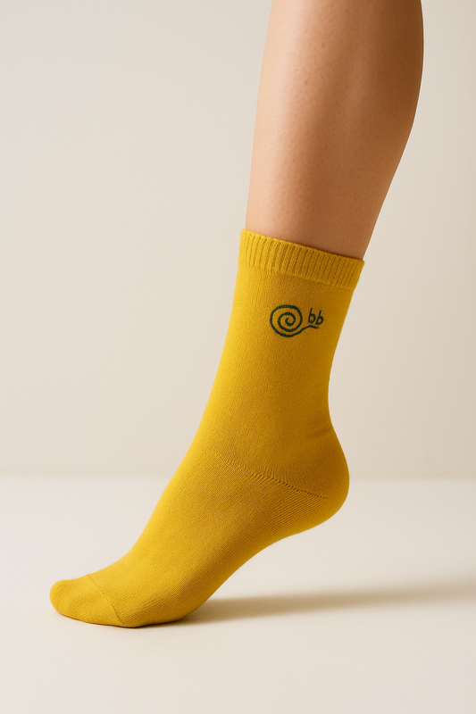 Flexible und bequeme Socken Gelb